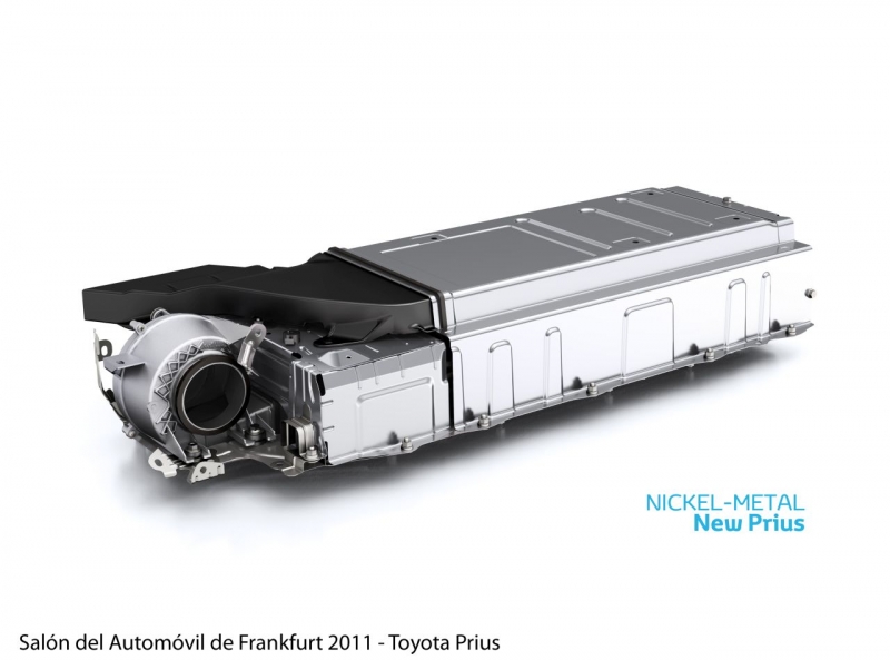 Toyota nickel metal hydrid battery ©Toyota
